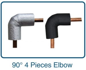 90 4 pieces elbow